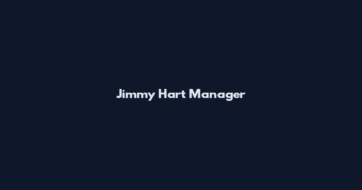 Jimmy Hart Manager