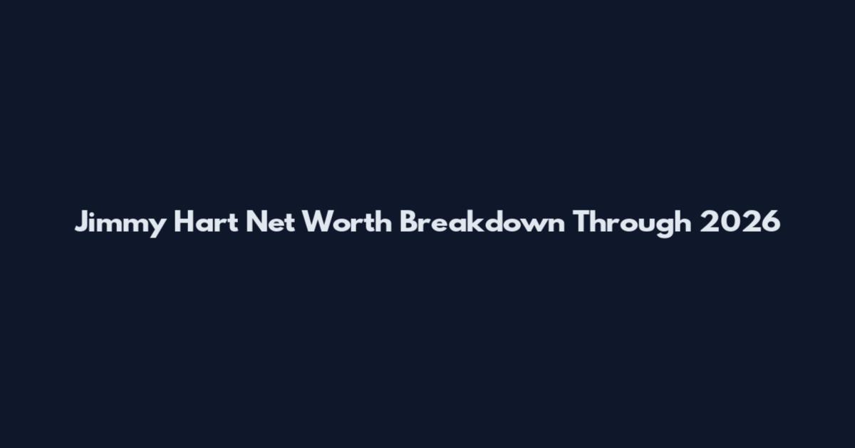 Jimmy Hart Net Worth Breakdown Through 2026