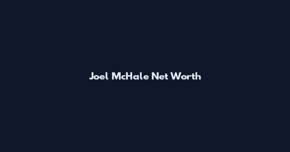 Joel McHale Net Worth