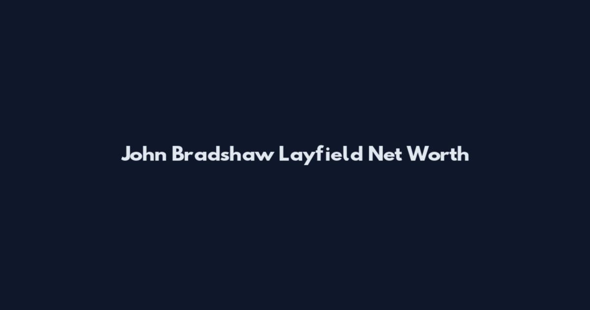 John Bradshaw Layfield Net Worth