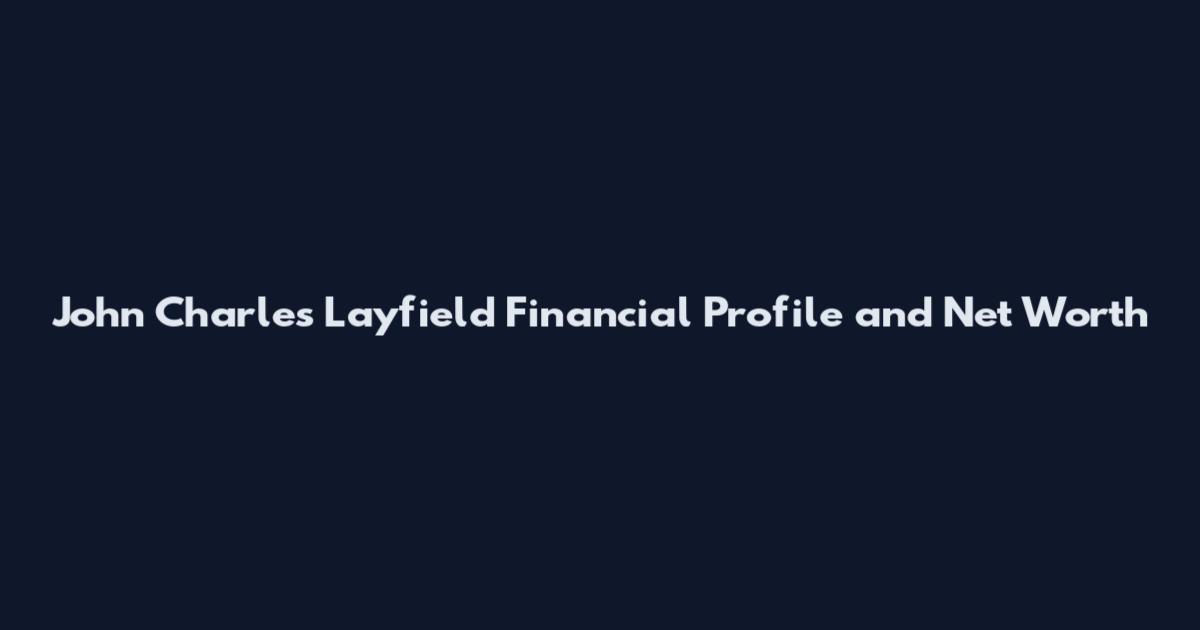 John Charles Layfield Financial Profile and Net Worth