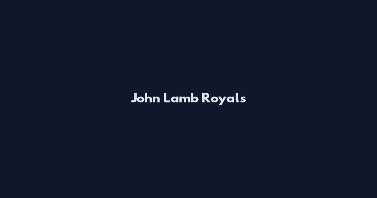 John Lamb Royals