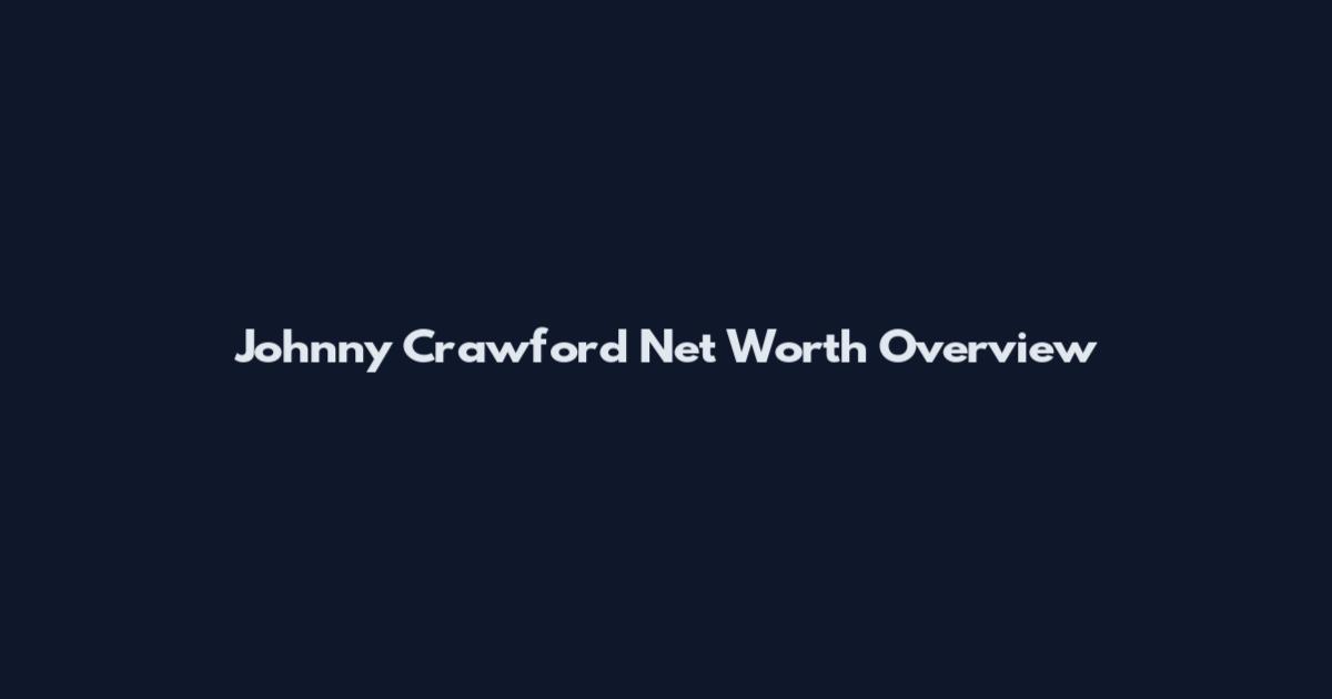 Johnny Crawford Net Worth Overview