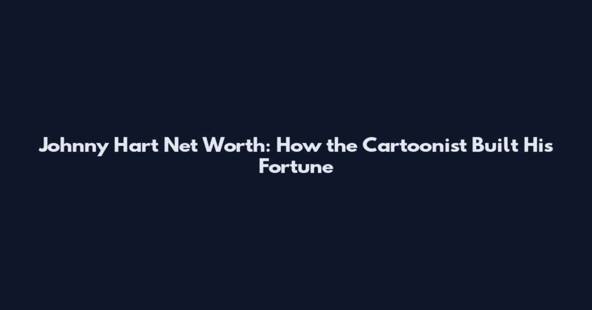Johnny Hart Net Worth: How the Cartoonist Built His Fortune