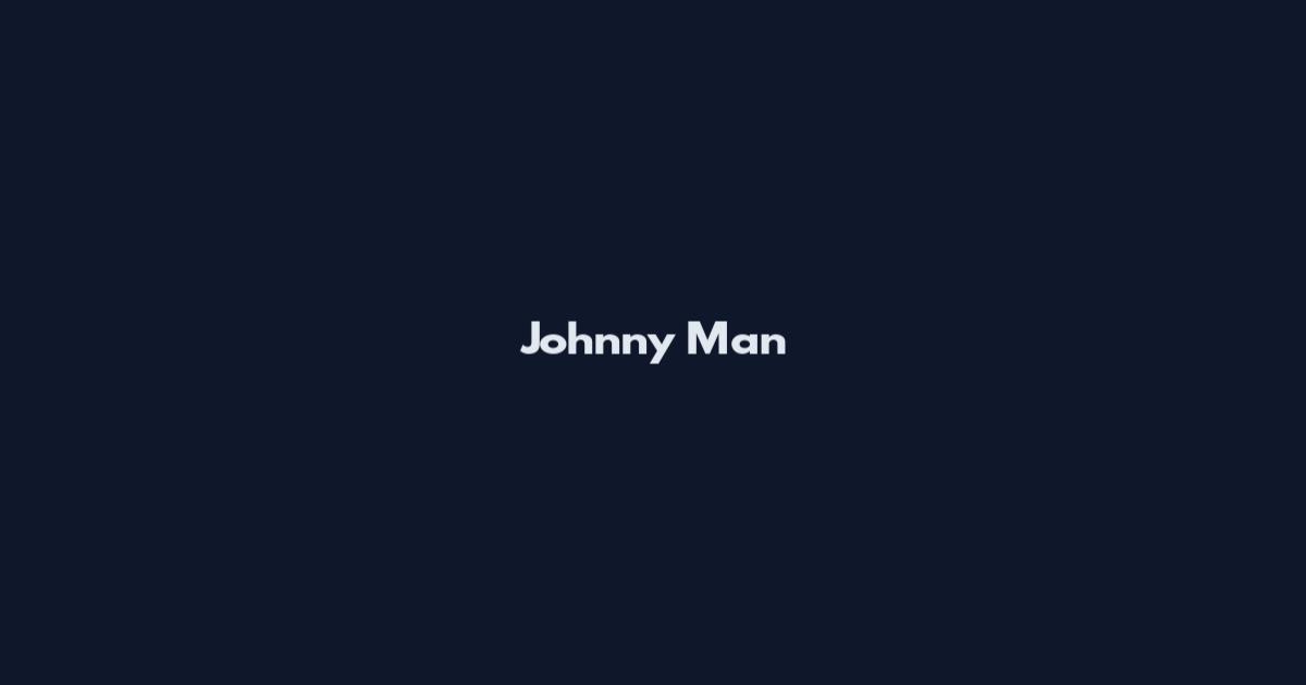 Johnny Man