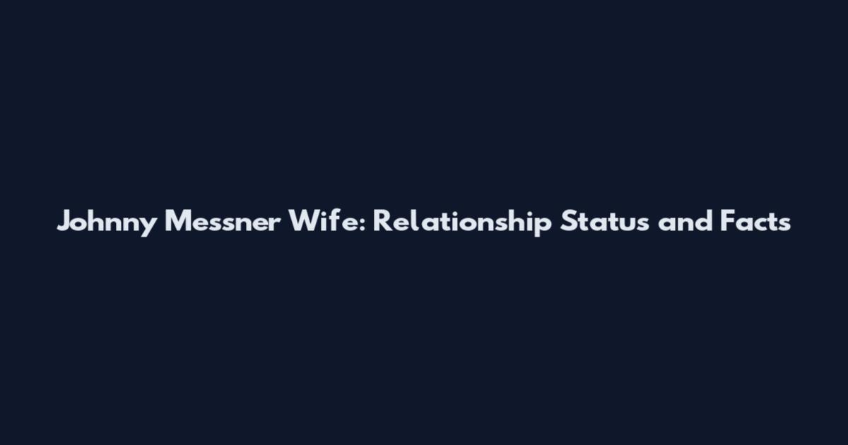 Johnny Messner Wife: Relationship Status and Facts
