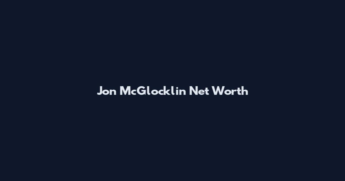 Jon McGlocklin Net Worth