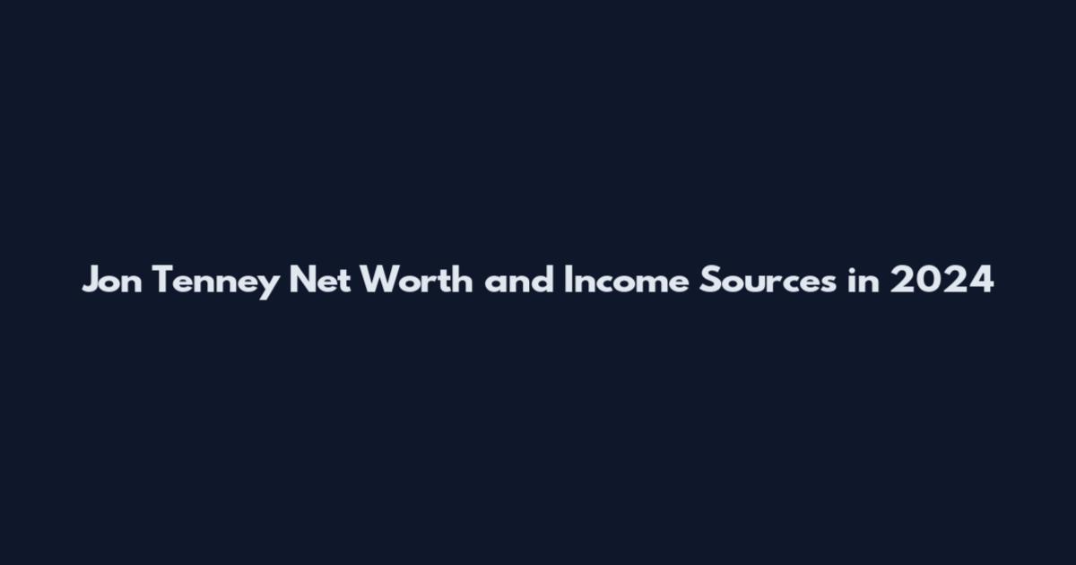 Jon Tenney Net Worth and Income Sources in 2024