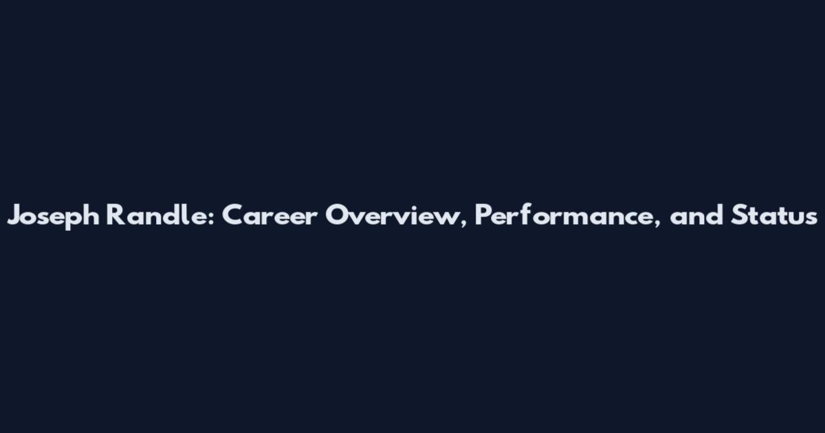 Joseph Randle: Career Overview, Performance, and Status
