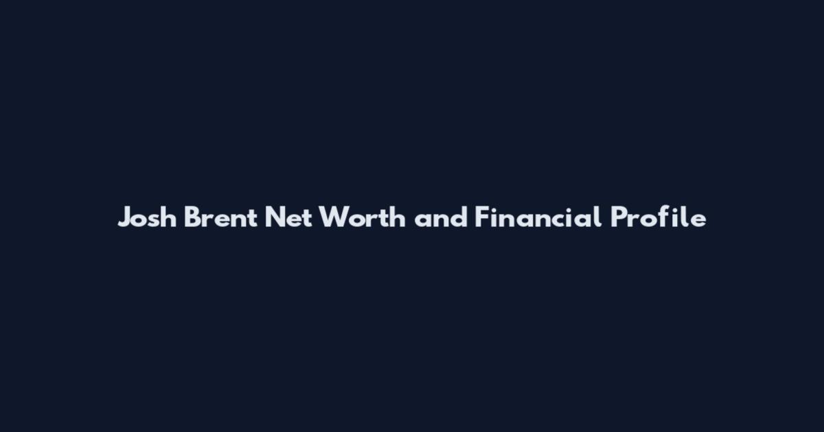 Josh Brent Net Worth and Financial Profile
