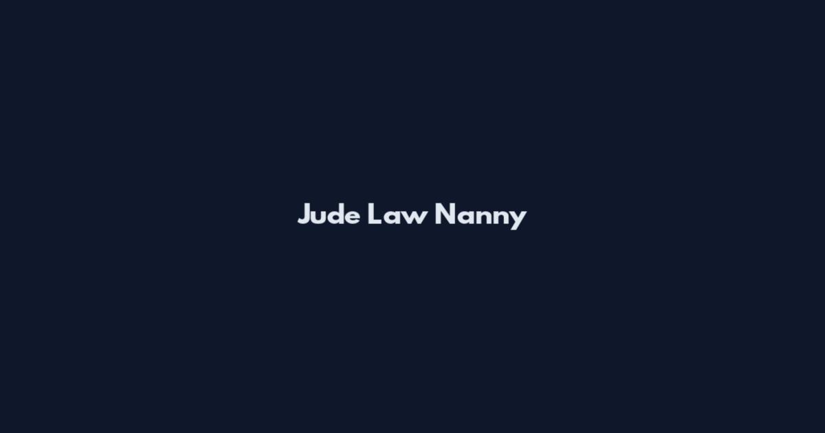 Jude Law Nanny