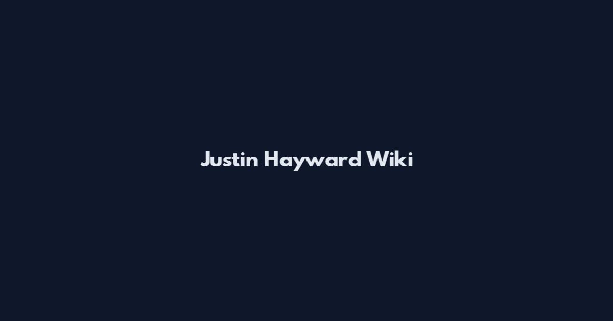 Justin Hayward Wiki