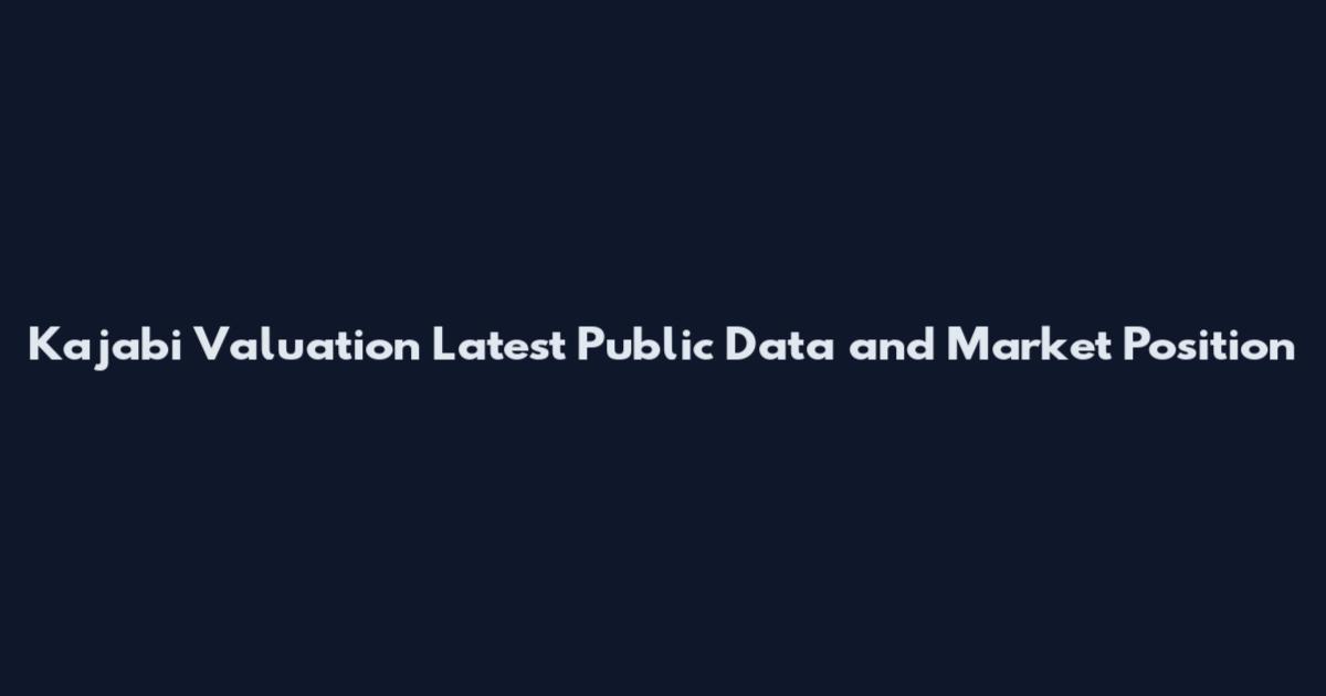 Kajabi Valuation Latest Public Data and Market Position