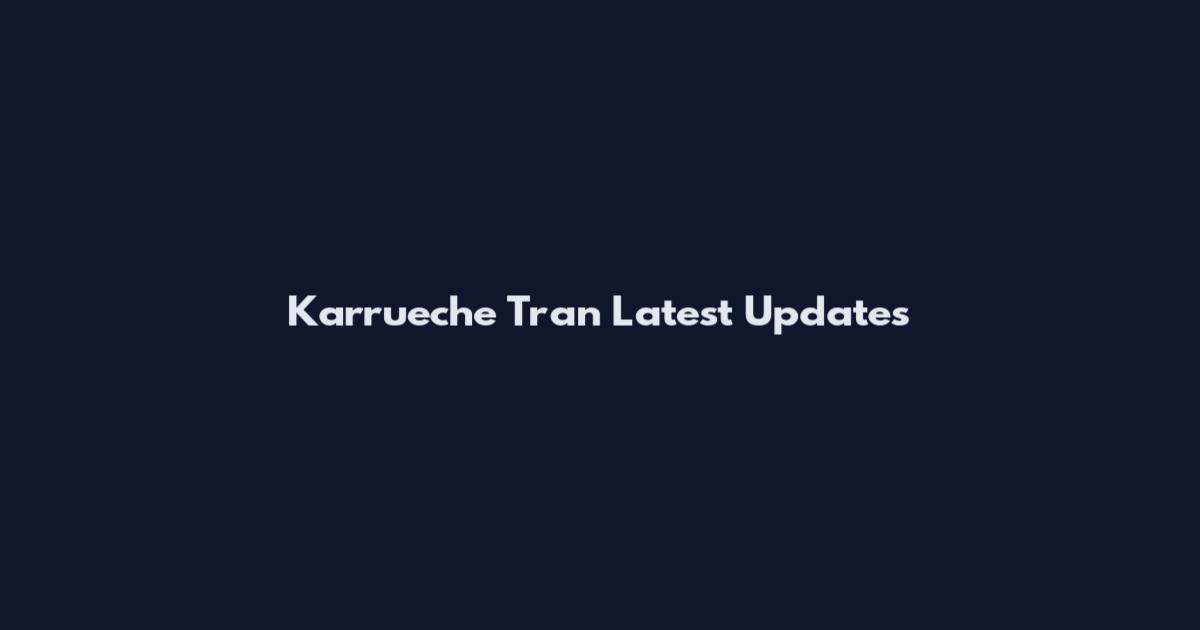 Karrueche Tran Latest Updates
