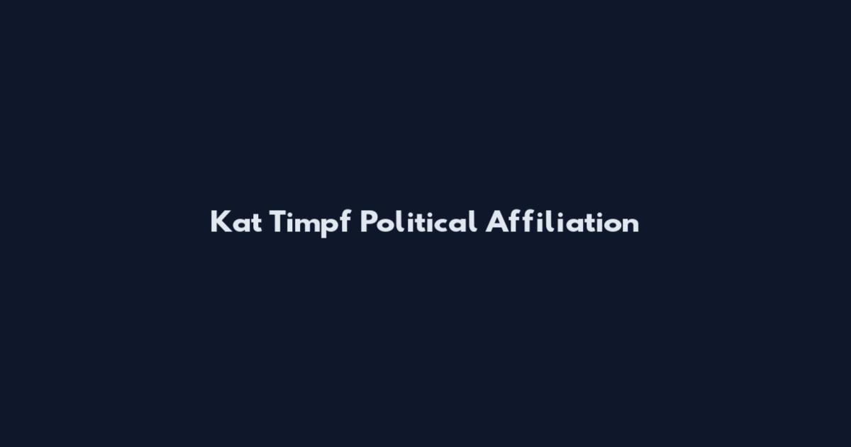 Kat Timpf Political Affiliation