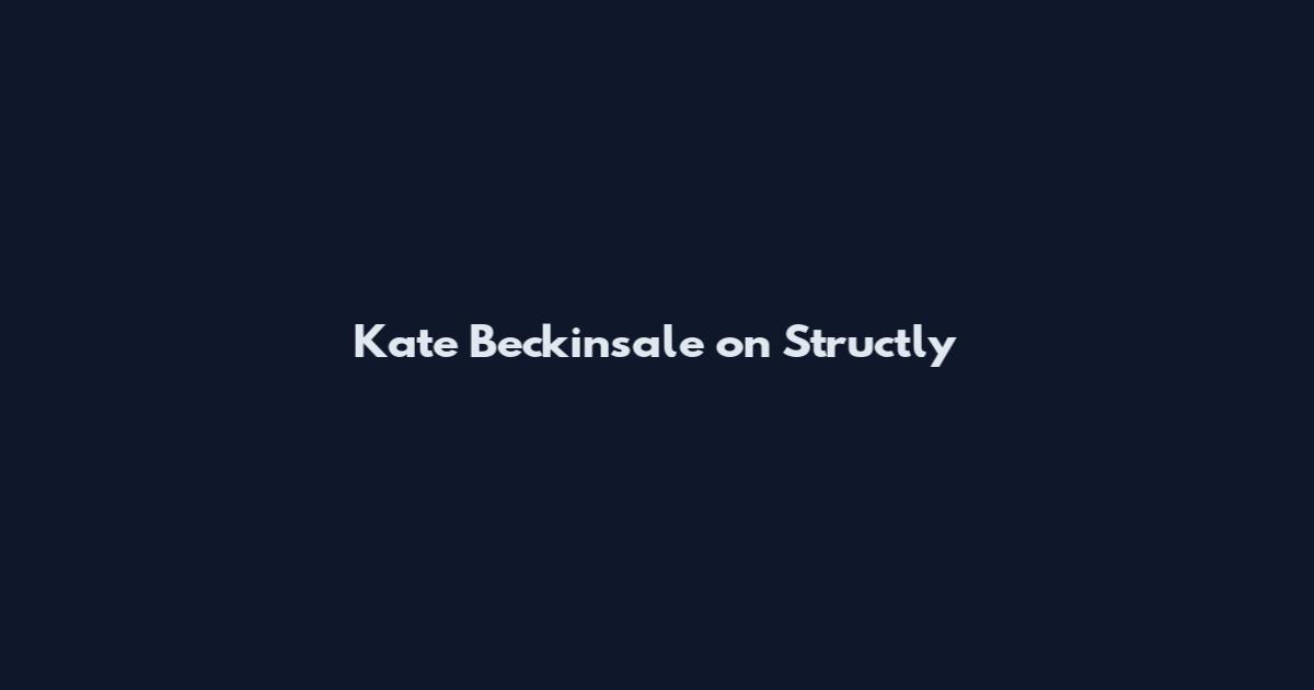 Kate Beckinsale on Structly