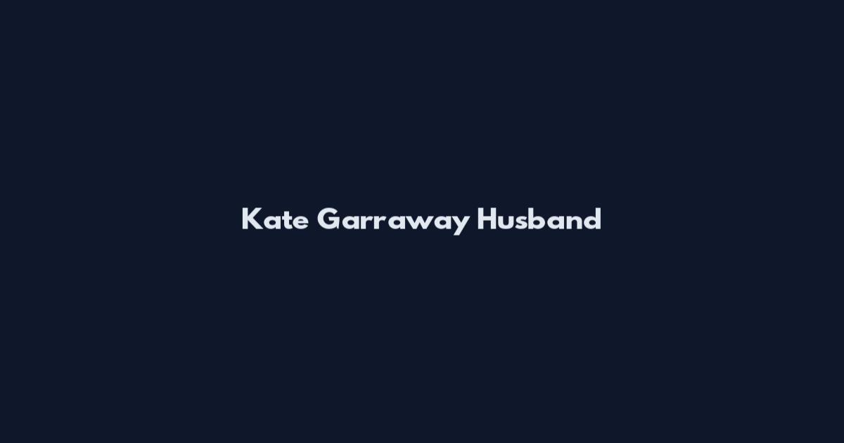 Kate Garraway Husband