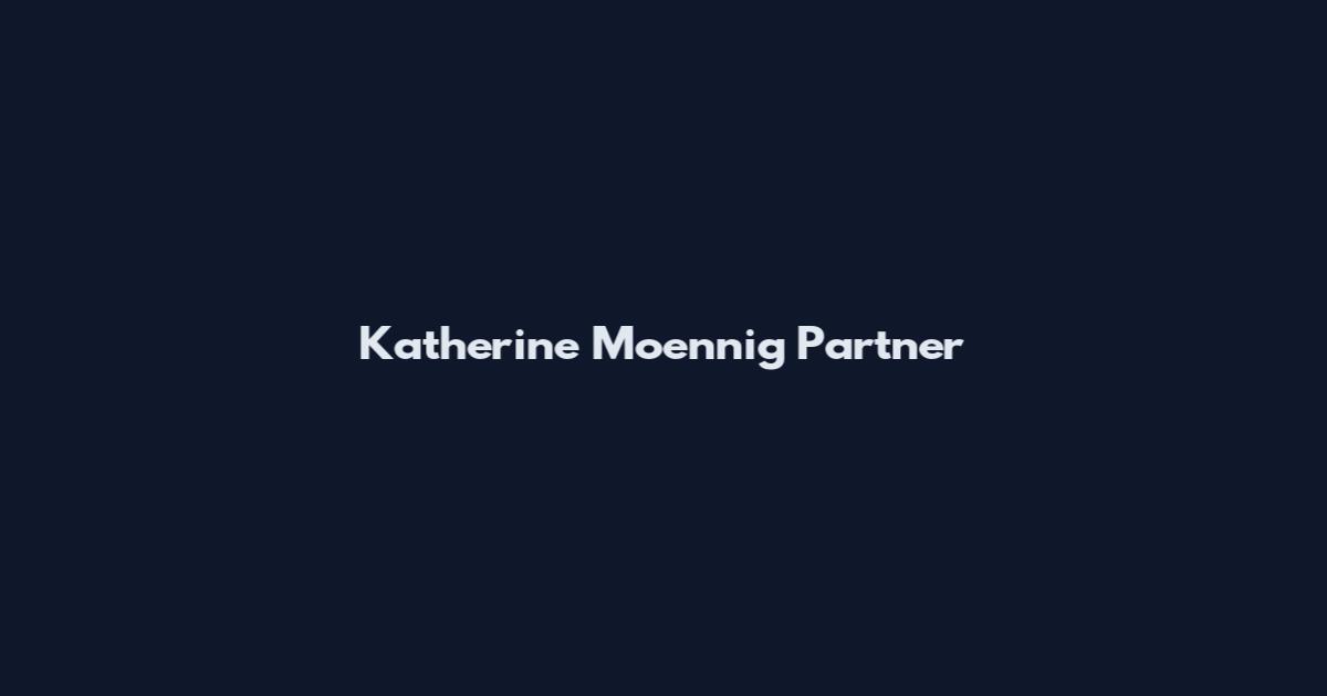 Katherine Moennig Partner
