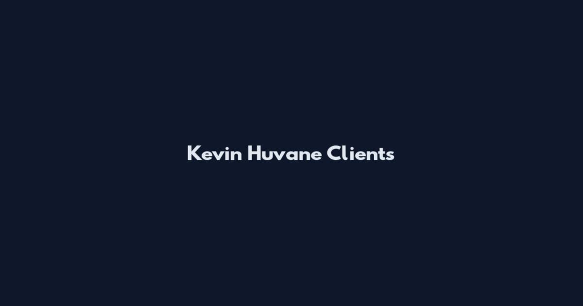 Kevin Huvane Clients