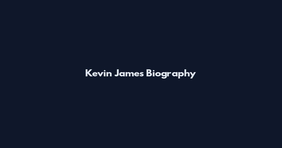 Kevin James Biography