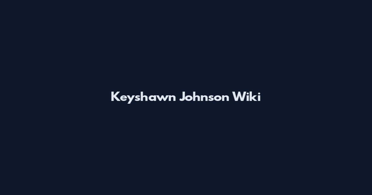 Keyshawn Johnson Wiki