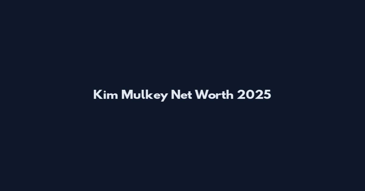 Kim Mulkey Net Worth 2025
