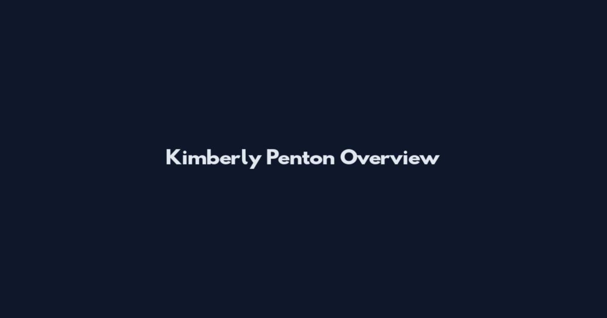 Kimberly Penton Overview