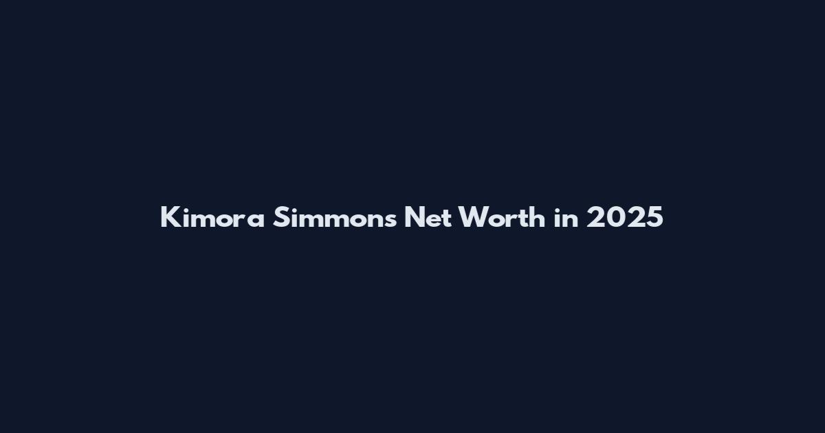 Kimora Simmons Net Worth in 2025