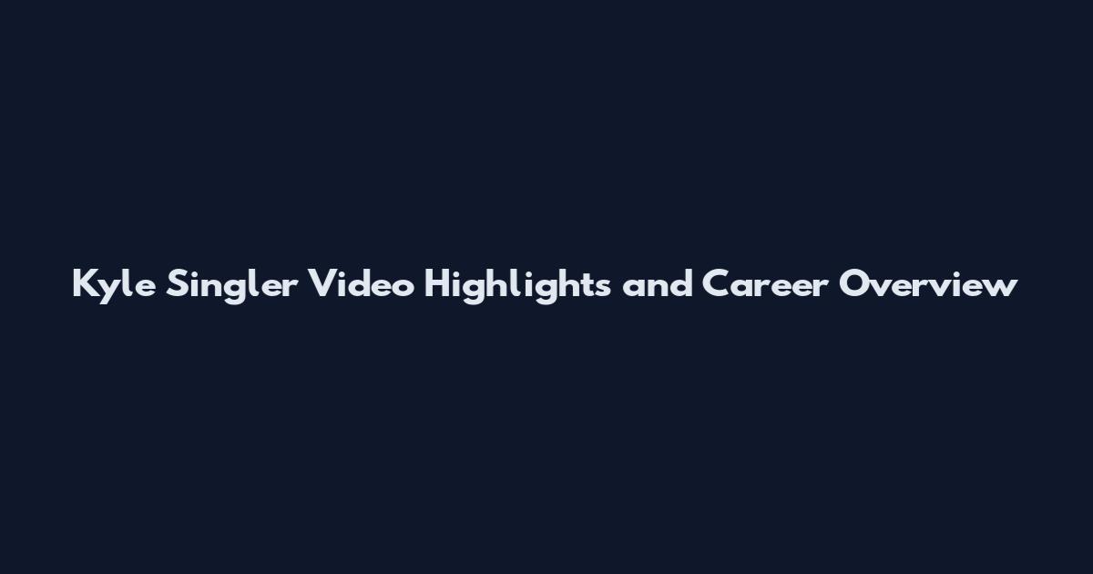 Kyle Singler Video Highlights and Career Overview