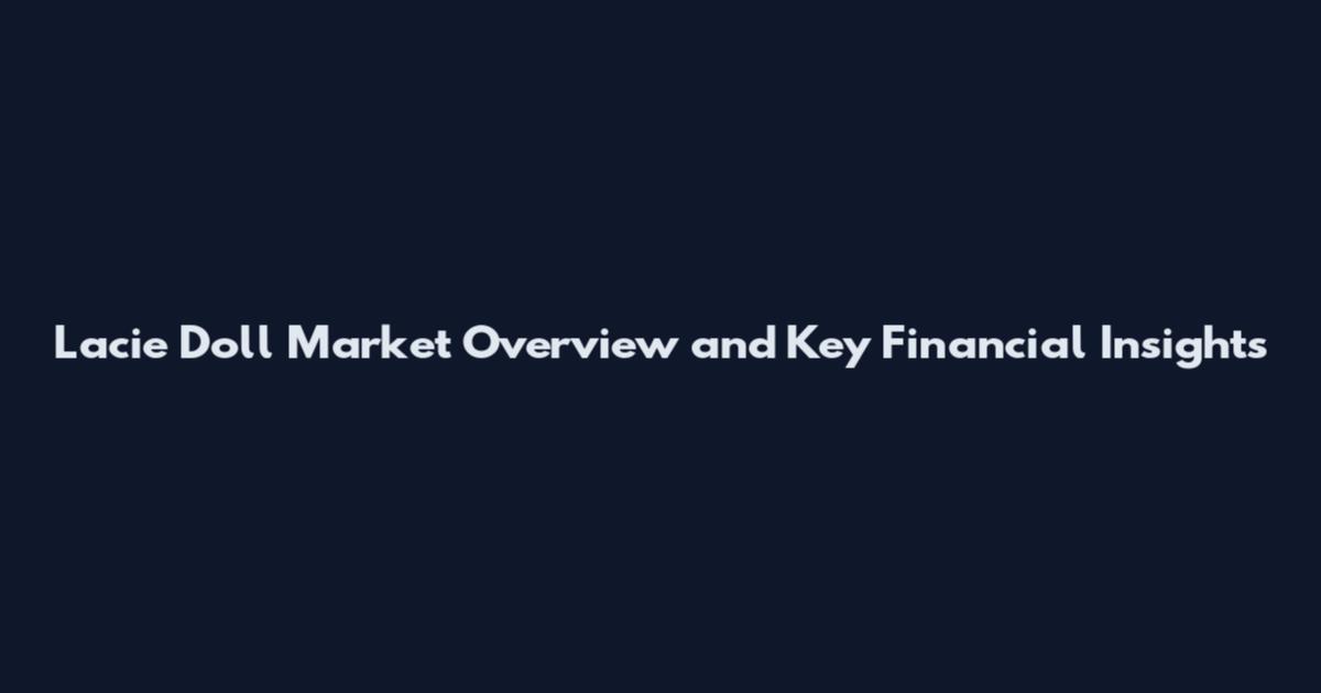 Lacie Doll Market Overview and Key Financial Insights
