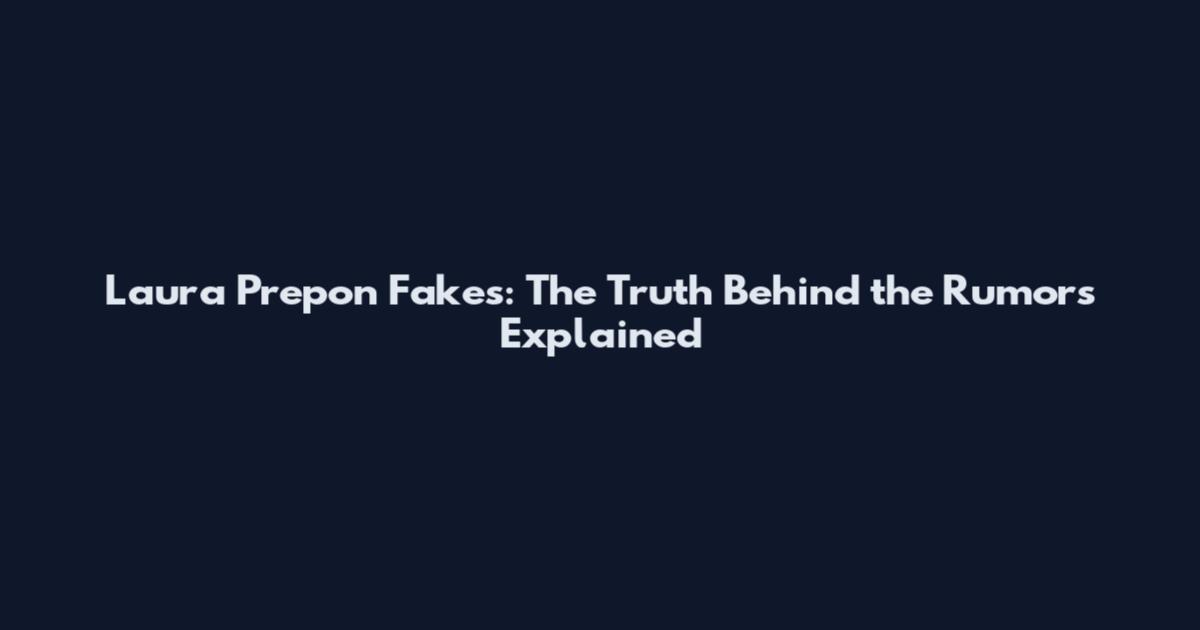 Laura Prepon Fakes: The Truth Behind the Rumors Explained