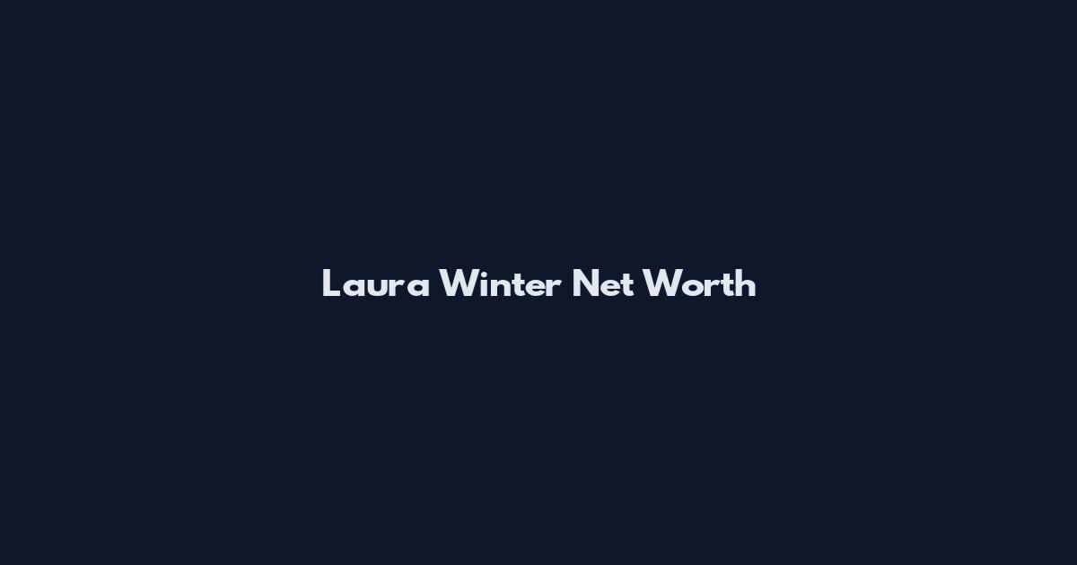 Laura Winter Net Worth