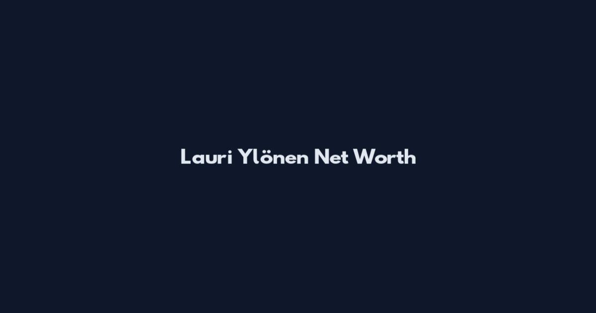 Lauri Ylönen Net Worth