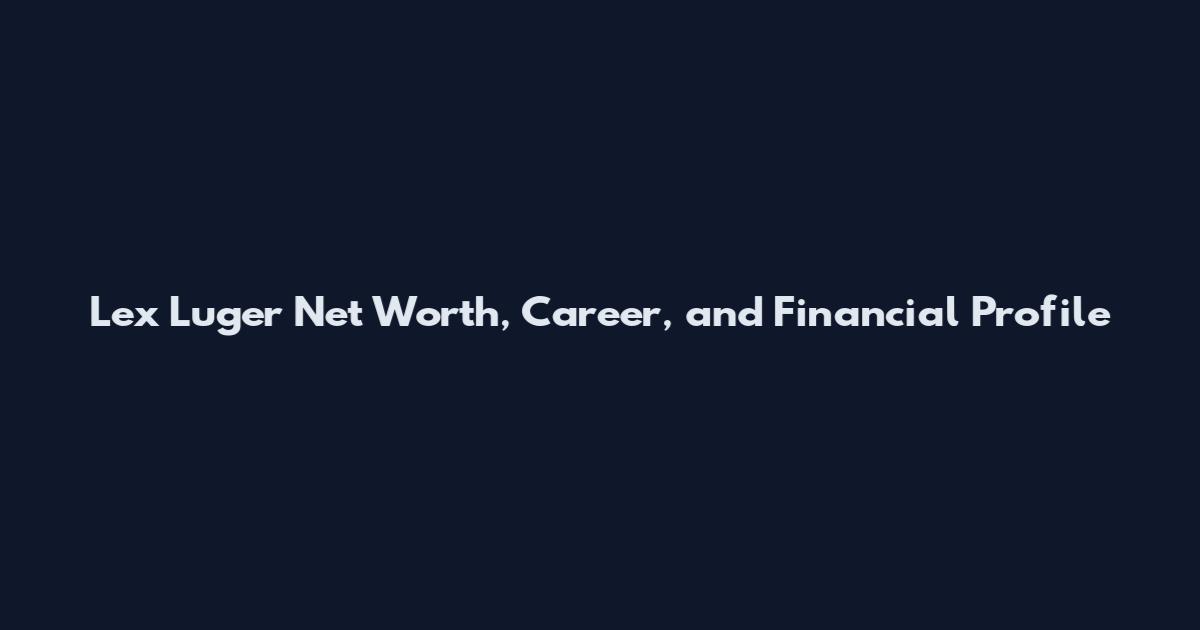 Lex Luger Net Worth, Career, and Financial Profile
