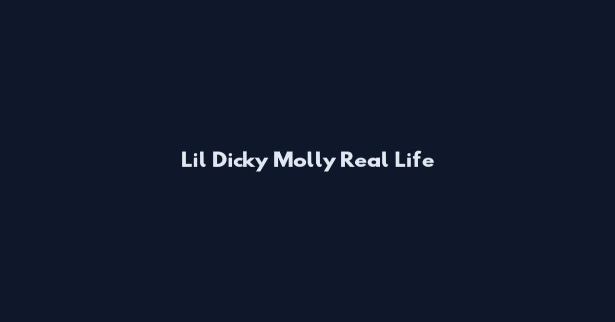 Lil Dicky Molly Real Life
