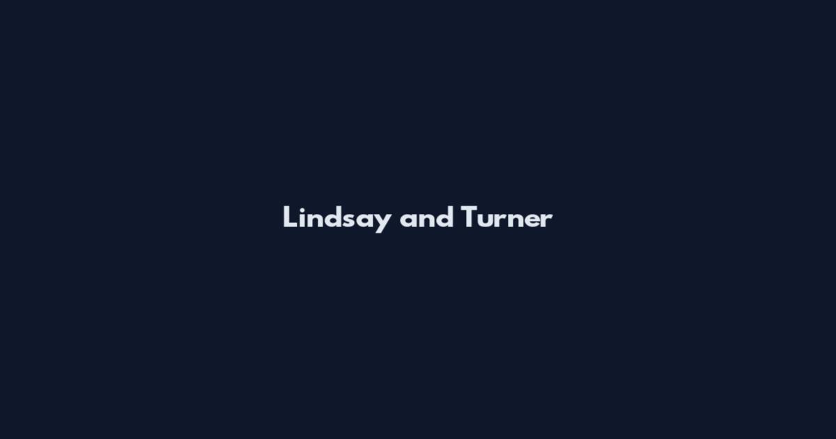 Lindsay and Turner