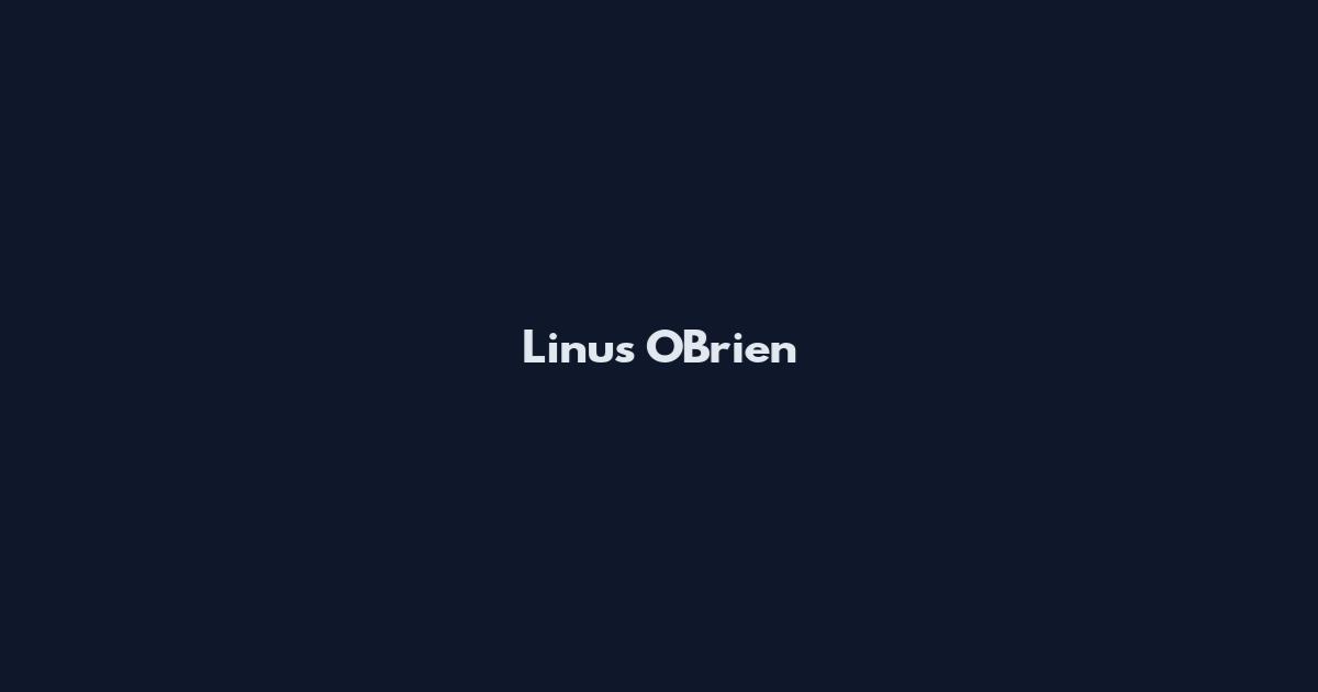 Linus O'Brien
