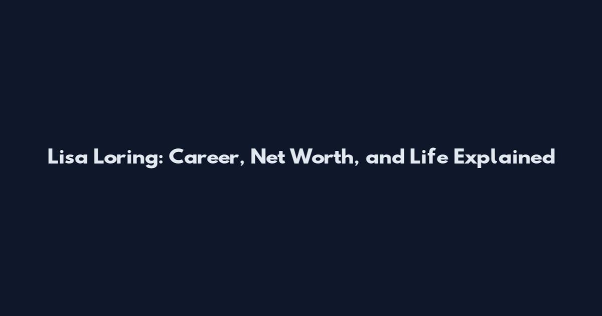 Lisa Loring: Career, Net Worth, and Life Explained