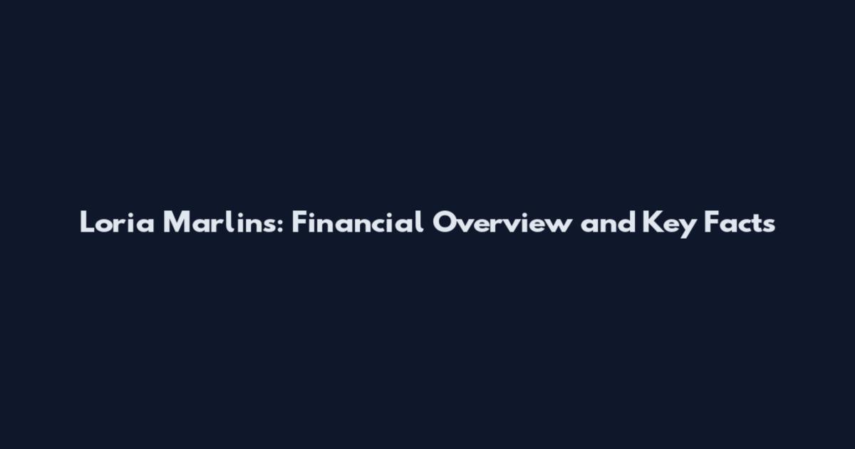 Loria Marlins: Financial Overview and Key Facts