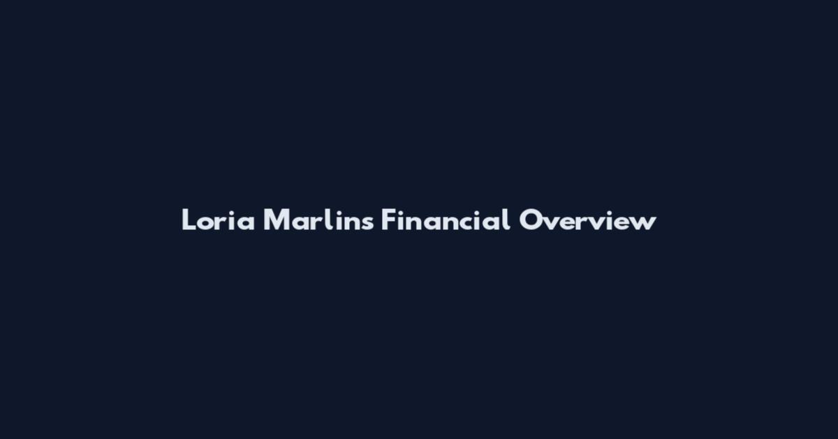 Loria Marlins Financial Overview
