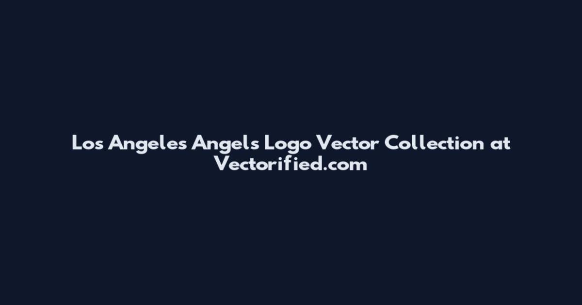 Los Angeles Angels Logo Vector Collection at Vectorified.com