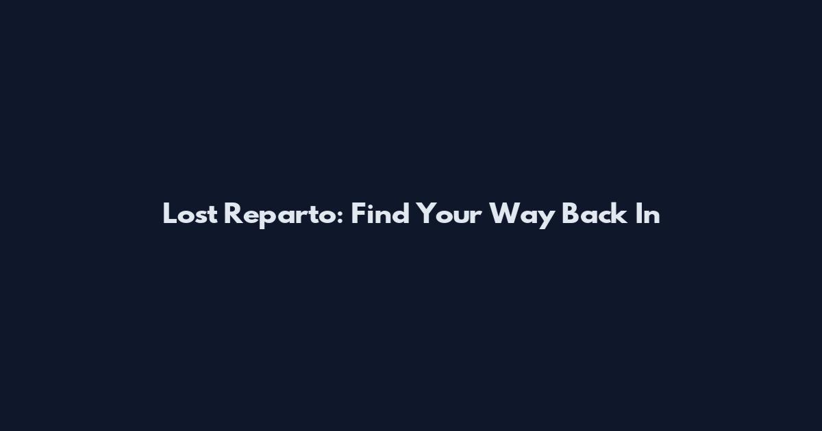 Lost Reparto: Find Your Way Back In