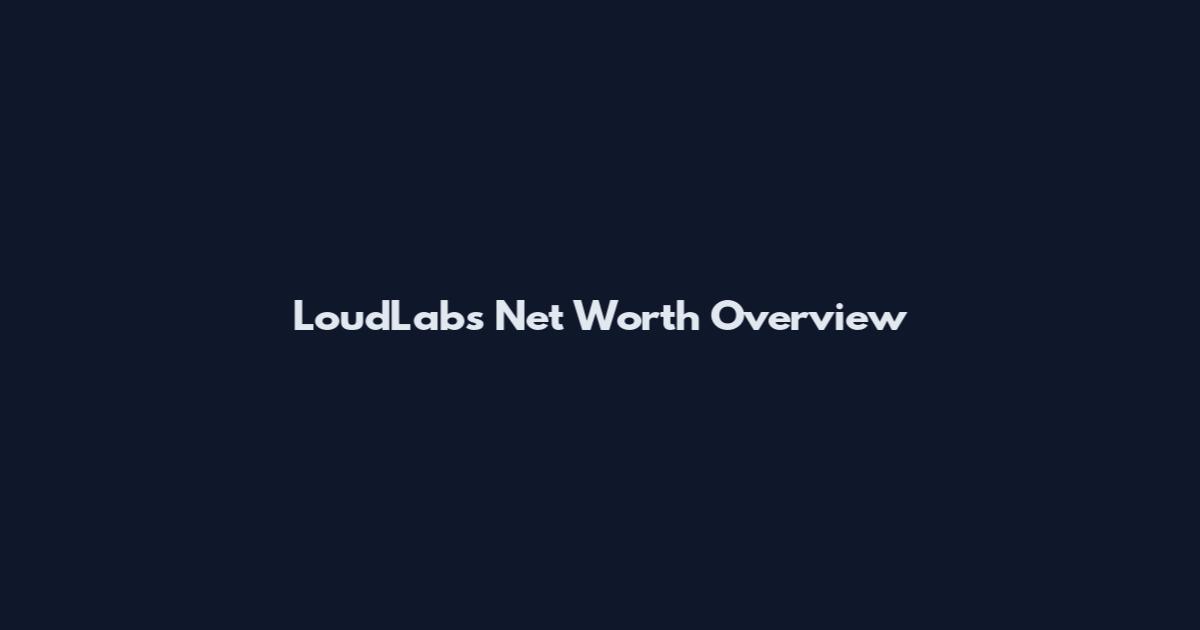 LoudLabs Net Worth Overview