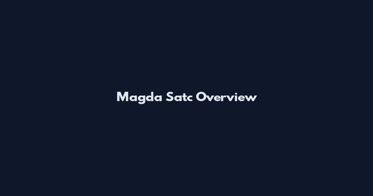Magda Satc Overview