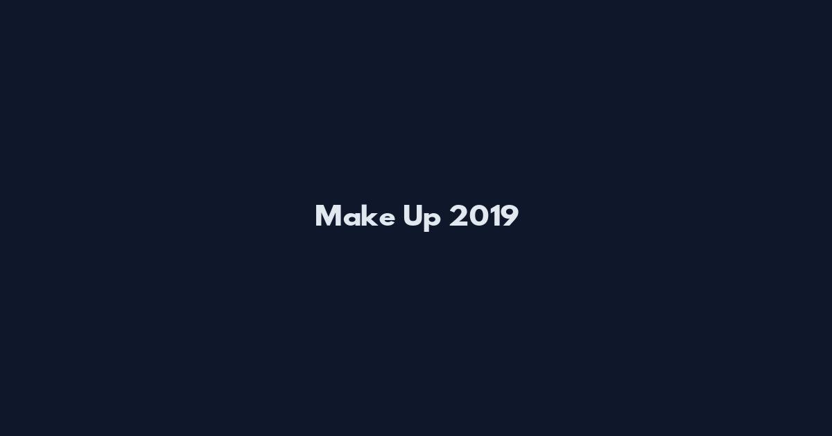 Make Up 2019