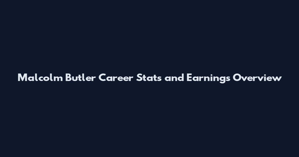 Malcolm Butler Career Stats and Earnings Overview