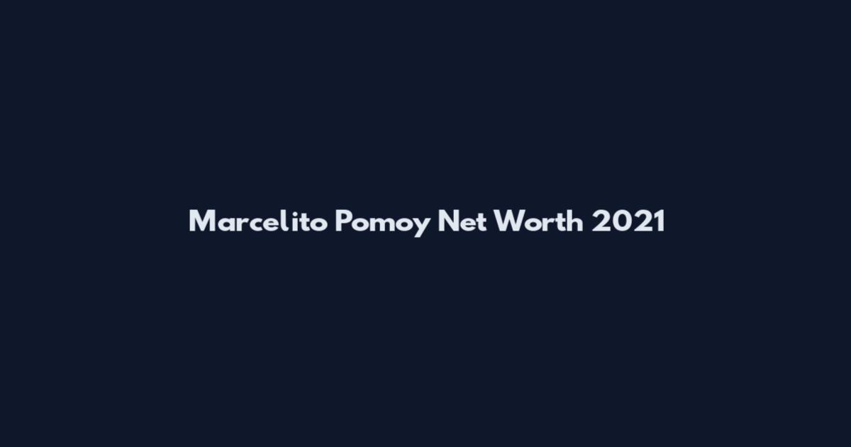 Marcelito Pomoy Net Worth 2021