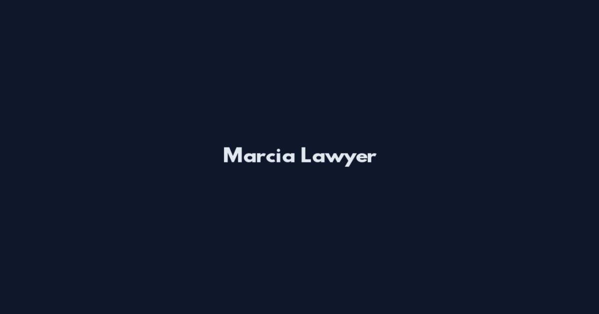 Marcia Lawyer