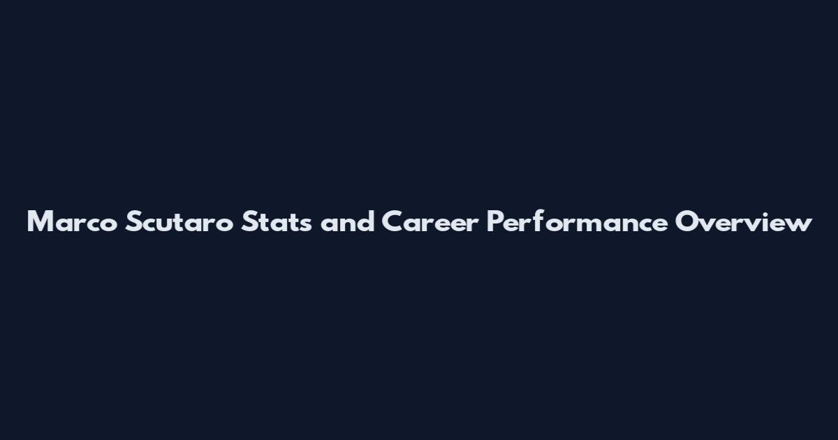 Marco Scutaro Stats and Career Performance Overview