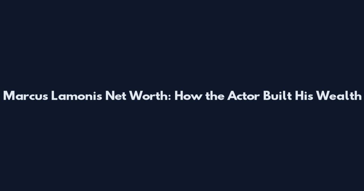 Marcus Lamonis Net Worth: How the Actor Built His Wealth